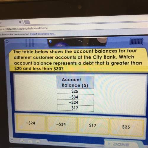Which account balance represents a debt that is greater than $20 and less than $30