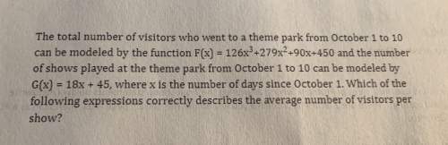 Answer question (picture below) and show work