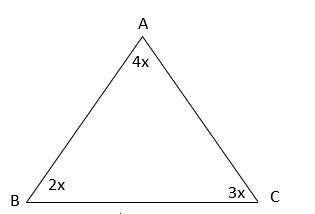 What is the value of ∠c in the diagram? a. 40°b. 90°c. 60°d. 80°