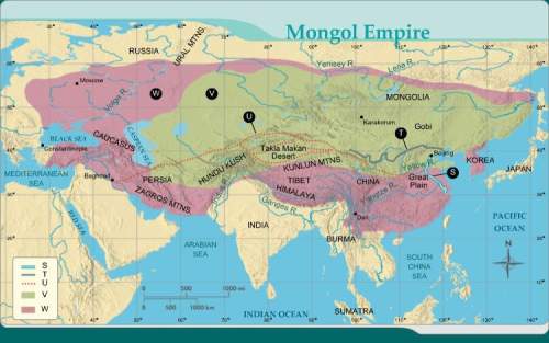 Who conquered the area shaded in green on the map? a. huizong b. genghis khan c. wendi d. xuanzong&lt;