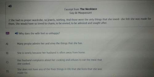Excerpt from the necklaceby: guy de maupassantshe had no proper wardrobe no