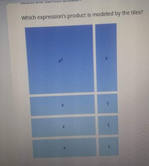 Which expressions product is modeled by the tilesa. ( x + 1)( x + 3) b. x (x + 3)