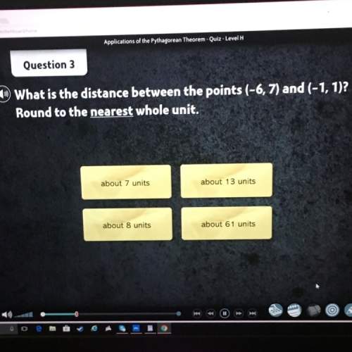 What is the distance between the points-6,7 and -1,1 round to nearest whole unit