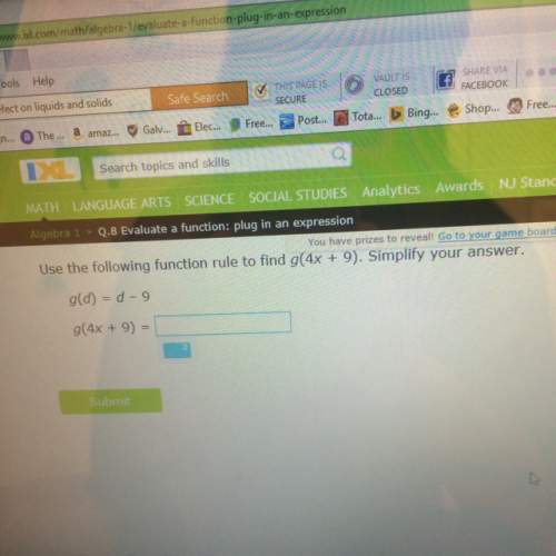What is the answer to the problem on ixl