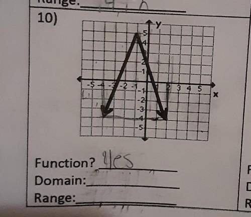 Function domain and range answer needed (25points and brainliest))