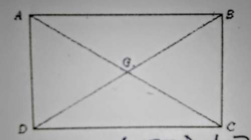 Quadrilateral abcd is a rectangle. if ag = -7j + 7 and dg = 5j + 43 find bd