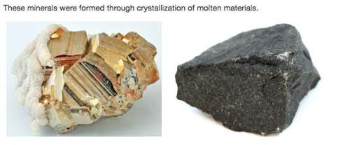 Which statements best describe these two minerals? select 3 choices. the mineral on the
