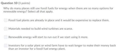 Science 20 points fossil fuels