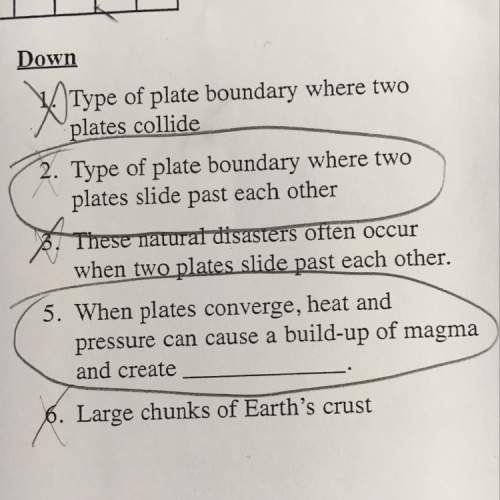 Answer circled questions. it's about plate tectonics