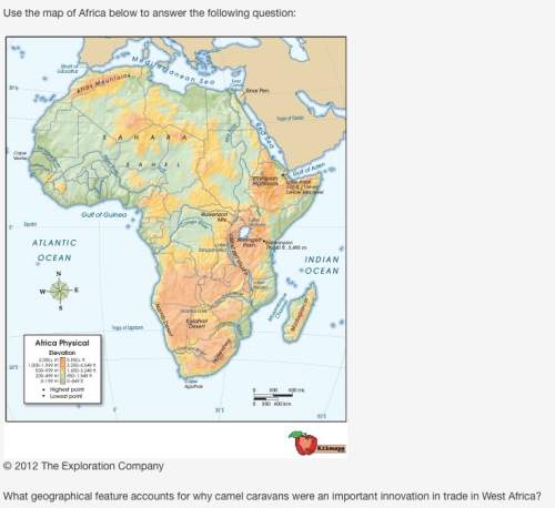 Use the map of africa below to answer the following question:  what geograp