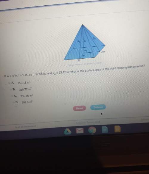 What is the surface area of the right rectangular pyramid i don't know how to work these so if someo