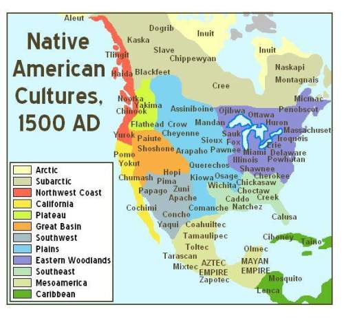Which of these native american cultures existed in the eastern woodlands?  a. illinois b