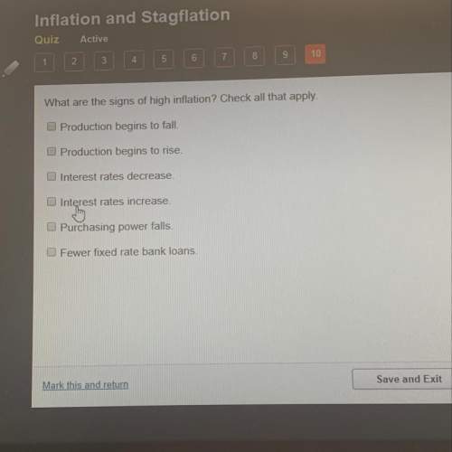 What are the signs of high inflation