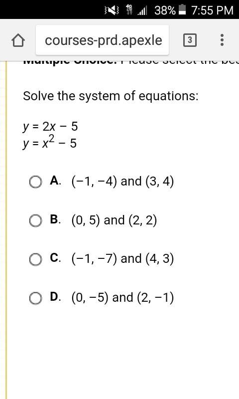 Can someone solve the system of equations?