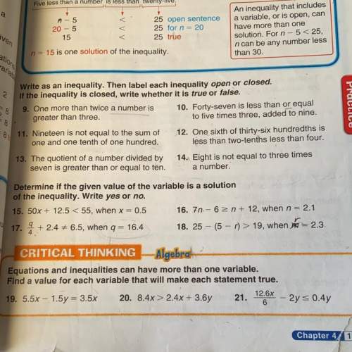 12-21 . this is about equations and inequalities.