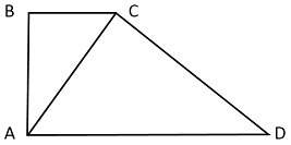 Abcd is a trapezoid (ad∥ bc). bc = 5 cm, m∠acd = m∠abc = 90°, m∠bac = 30°. find the length of ad (th
