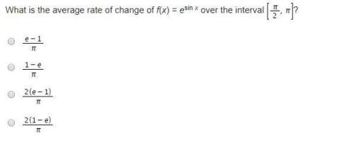 What is the average rate of change