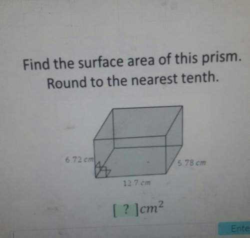 Can someone me find the surface area