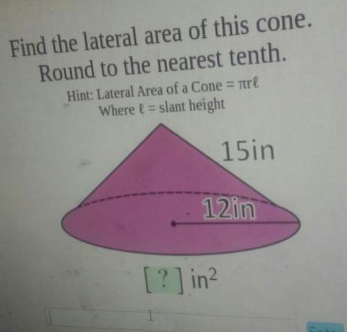 Ineed solving this how to find lateral area.ill give points and brainless