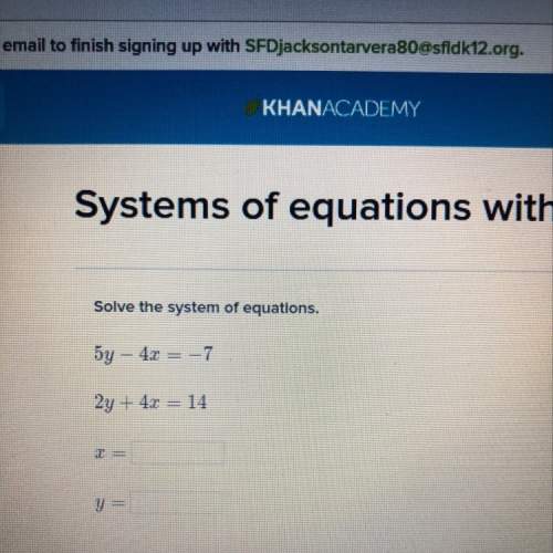 Solve. solve with elimination what does x &amp; y=?