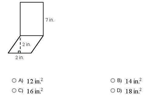 The figure shown consists of a rectangle and a parallelogram. find the area of the entire figure.
