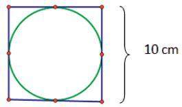 Find the circumfrence of a 42 cm circle  a. give an exact answer in terms of . (1 point)