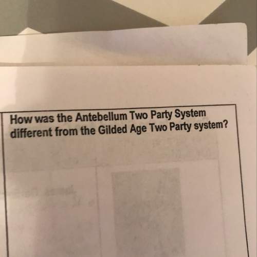 How was the antebellum two party system different from the gilded age two party system?