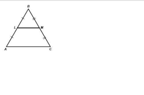 The midsegment of triangle abc is lm. what is the length of ac if lm is 12 inches long?