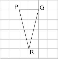 Will give brainliest answer what is the area of triangle pqr on the grid?  2