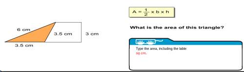 Me with this question. what is the area?
