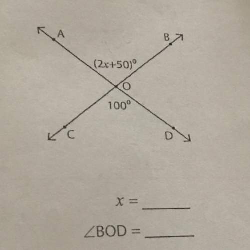 Find the value of x and unknown angle