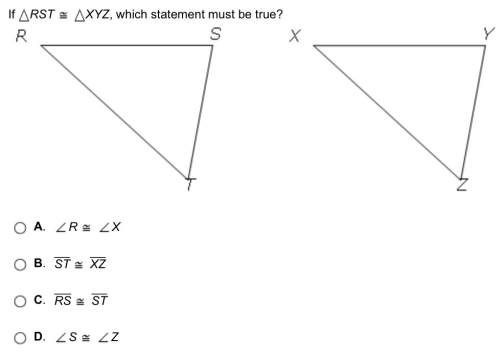 If rst xyz, which statement must be true?