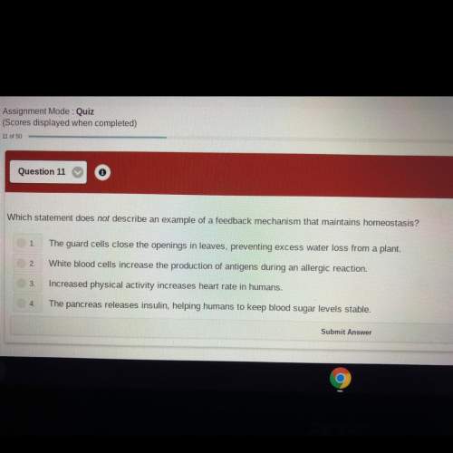 What’s the answer to this biology question