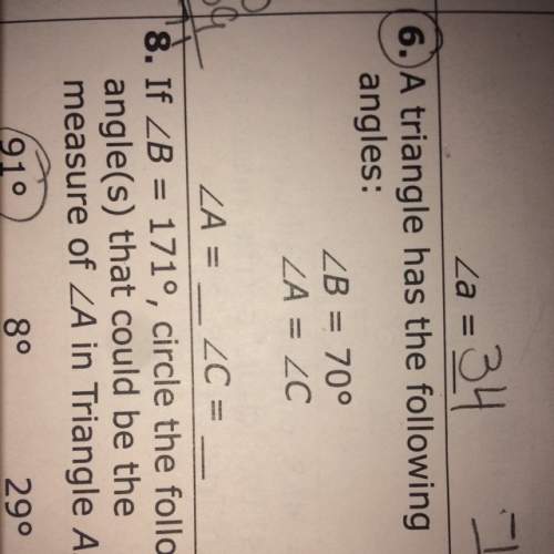 Me with number 6 find the answer for a and c