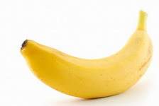 Using the image below, select the answer that best completes this sentence: el color de la banana e