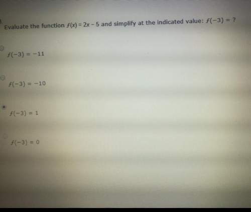 Evaluate the function f(x)=2x-5 and simplify ! math 3 10 points needed !