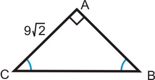 Find the length of the hypotenuse. 18 9√2 √18 18√2