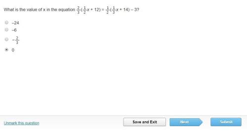Hurry !  what is the value of x in the equation (startfraction one-half endfractionx + 12) = s
