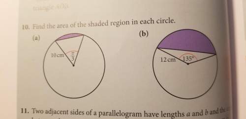 How do i find the area of the shaded region?
