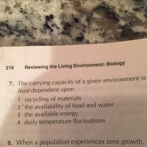 What is the carrying capacity of a given environment least dependent on