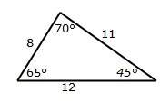Classify the triangle by it's angles and sides. explain how you knew which classification to use.