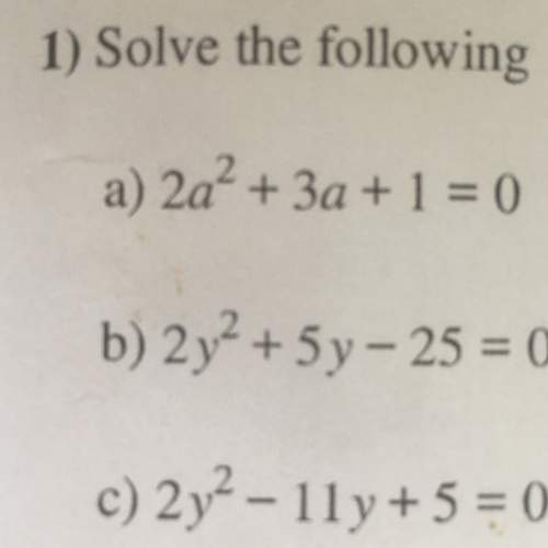 How do i solve quadratics and quadratic formula