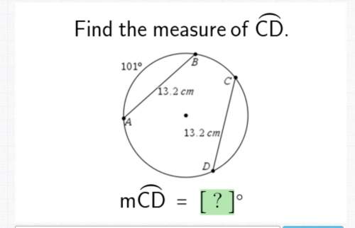 Details are below i will rate brainiest chord and arcs find the measure of arc cd