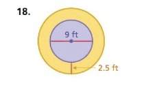 Find the circumferences of the circle.