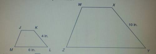 Trapezoid jklm is similar to trapezoid wxyz what is the length of yz? plz