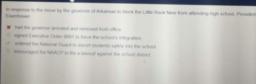 In response to the move by the governor of arkansas to block the little rock nine from attending hig