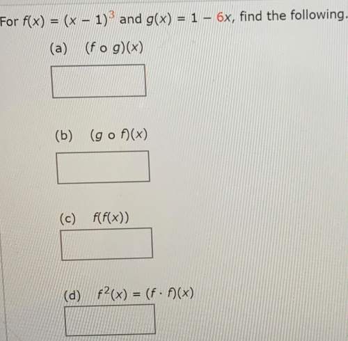 How do i find the following for f(x)