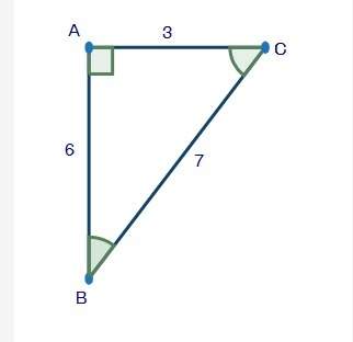 (07.02 mc) given the triangle below, which of the following is a correct statement?