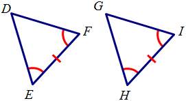 Which pair of triangles cannot be proven congruent with the given information?