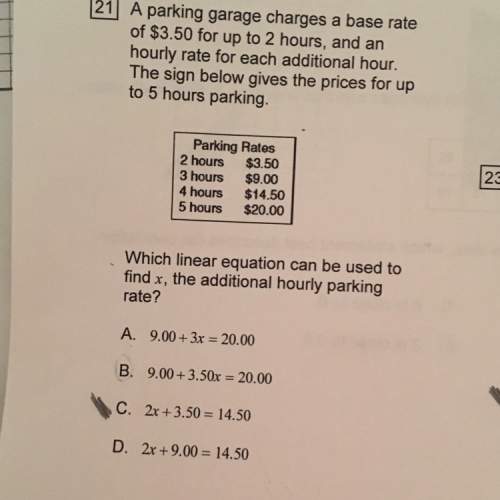 How do i solve this to find the answer which is c.?